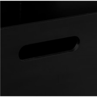 Corbeille de bureau en bambou BAVA - Noir