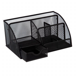 Organiseur de bureau en métal HAVI - Noir