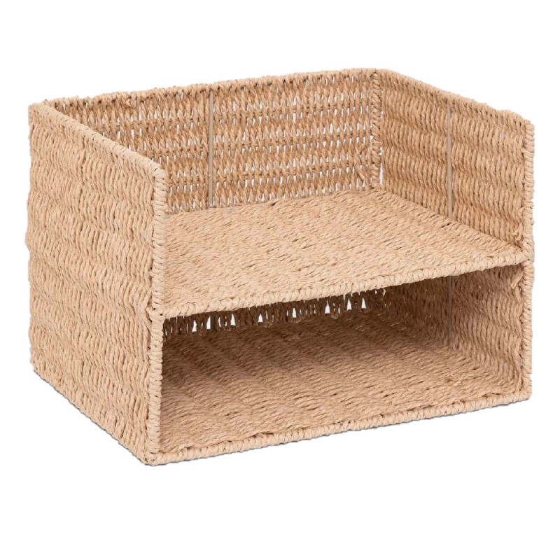 Range-documents double pour bureau KORD - Beige