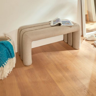 Banc 2 places en tissu SISCO - Beige