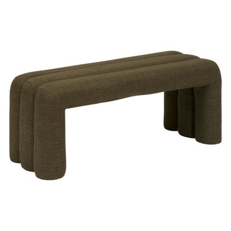 Banc 2 places en tissu SISCO - Vert kaki Banc 2 places en tissu SISCO - Vert kaki
