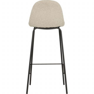 Lot de 2 tabourets de bar VLADI - Gris
