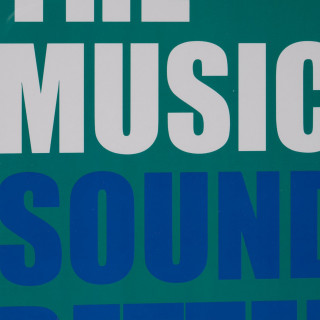 Affiche encadrée The music sounds better with you - 50 x 70 cm - Vert cèdre