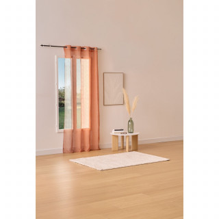 Voilage Anissa - 140 x 240 cm - Terracotta