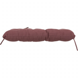 Galette de chaise ANJALI - 38 x 38 cm - Prune