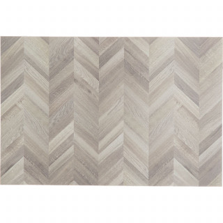 Lot de 6 sets de table effet chevrons AUTHENTIQUE - 45 x 30 cm