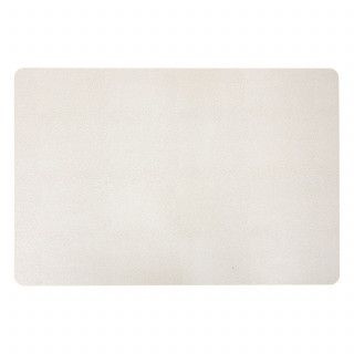 Lot de 6 sets de table effet écailles MIRA - 49 x 33 cm - Crème