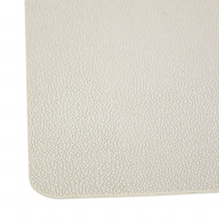 Lot de 6 sets de table effet écailles MIRA - 49 x 33 cm - Crème