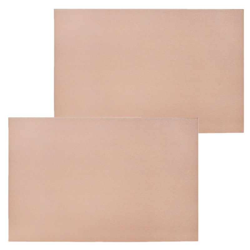 Lot de 2 sets de table MAX - 45 x 30 cm - Moka Lot de 2 sets de table MAX - 45 x 30 cm - Moka