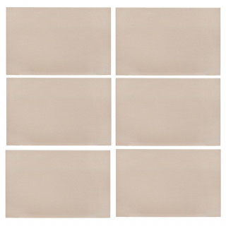 Lot de 6 sets de table MAX - 45 x 30 cm - Beige
