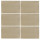 Lot de 6 sets de table MAX - 45 x 30 cm - Bronze