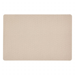 Lot de 6 sets de table effet tressé ELY - 49 x 33 cm - Beige