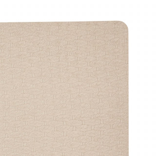 Lot de 6 sets de table effet tressé ELY - 49 x 33 cm - Beige