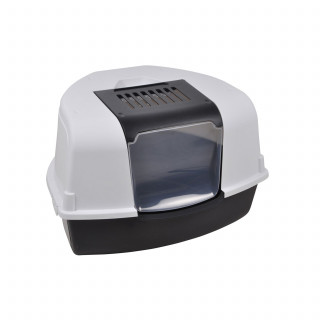 Maison de toilette litière d'angle pour chat JASPER