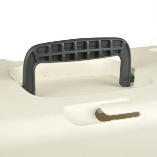 Cage de transport CHEESTER - Blanc et gris anthracite