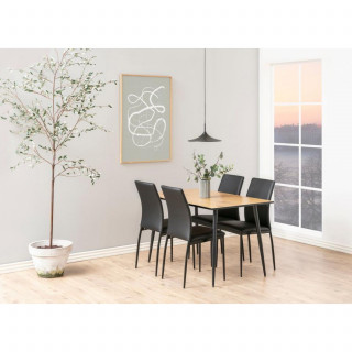 Lot de 4 chaises de salle à manger MIDENA - Noir