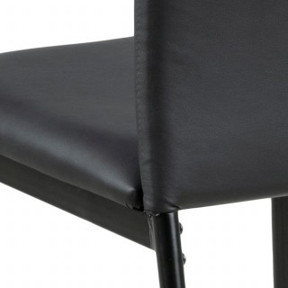 Lot de 4 chaises de salle à manger MIDENA - Noir