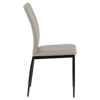Lot de 4 chaises de salle à manger MIDENA - Taupe