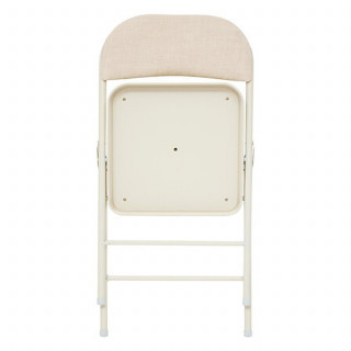 Chaise pliante en tissu chiné FLEXY - Beige