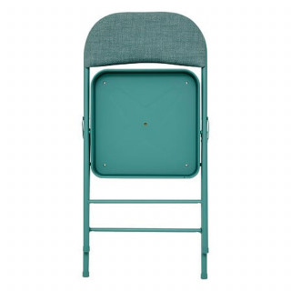Chaise pliante en tissu chiné FLEXY - Vert