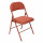 Chaise pliante en tissu chiné FLEXY - Sienne