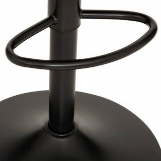 Lot de 2 tabourets de bar en métal ILSA - Gris foncé