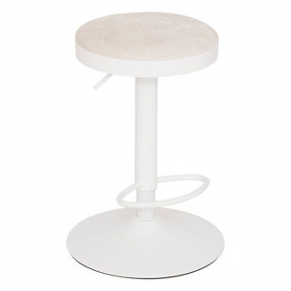Lot de 2 tabourets de bar en métal ILSA - Ivoire