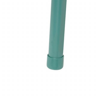 Lot de 4 chaises pliantes en tissu chiné FLEXY - Vert