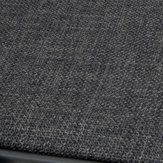 Lot de 4 chaises pliantes en tissu chiné FLEXY - Gris foncé