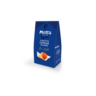 Sachet 9 petits marrons glacés - Boîte 117g