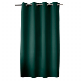 Rideau occultant CLASSY - 140 x 180 cm - Vert foncé