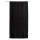 Rideau de porte occultant REGLISSE - 90 x 210 cm - Noir