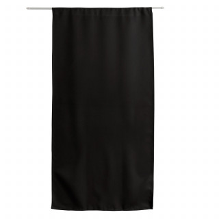 Rideau de porte occultant REGLISSE - 90 x 210 cm - Noir