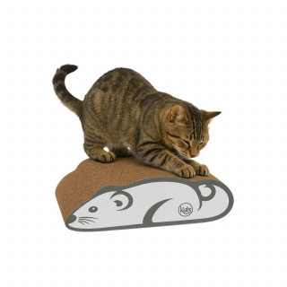 Griffoir en forme de souris SPIROU - Blanc