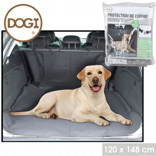 Protection de coffre de voiture pour chien POPPY - Noir