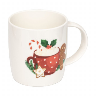 Coffret Mug de Noël avec pochoirs et saupoudreuse
