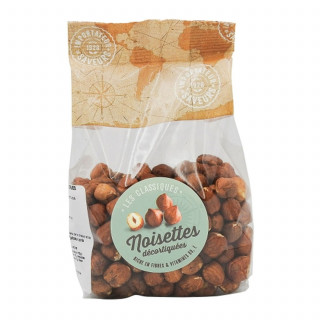 Lot 2x Noisettes entières décortiquées - Paquet 250g