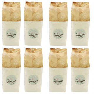 Lot 8x Noix de coco râpée - Paquet 400g