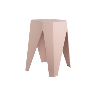 Tabouret d'appoint empilable CHERISH - Rose