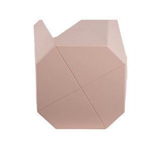 Tabouret d'appoint empilable CHERISH - Rose