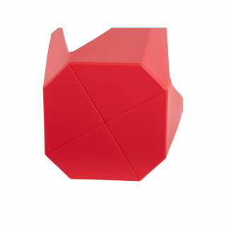 Tabouret d'appoint empilable CHERISH - Rouge