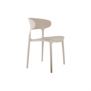 Chaise intérieur et extérieur FAIN - Gris