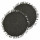 Lot de 2 sets de tables ronds en jute FILI - Diam. 38 cm - Noir