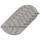 Lot 6x Set de table Feuille - 50 x 33 cm - Gris