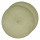 Lot de 2 sets de table tressés AFHIR - Diam. 38 cm - Vert Olive
