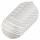 Lot de 6 sets de table boule de Noël - Diam 38 cm - Argent