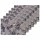 Lot de 6 sets de table Vitali - 28 x 43 cm - Argent