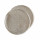 Lot de 2 sets de tables ronds en jute ALAGO - Diam. 38 cm - Argent