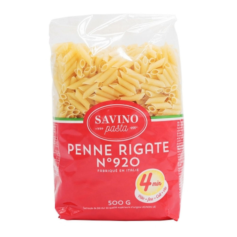 Pâtes mini Penne Rigate n°920 cuisson express - Paquet 500g