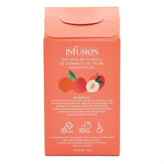 Infusion pomme pêche - Boîte 32g